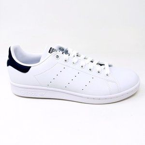 Adidas Originals Stan Smith White Navy Womens Primegreen Sneakers Q47224
